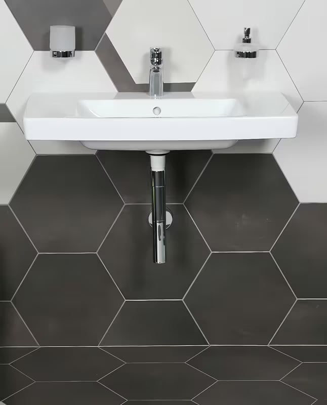 Designový umyvadlový sifon Optima Chrome v provedení chrome pro průměr 32 mm