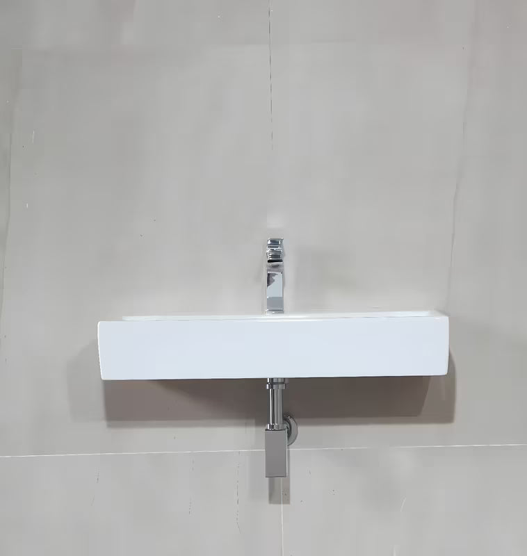 Designový umyvadlový sifon Optima Chrome s průměrem 32 mm