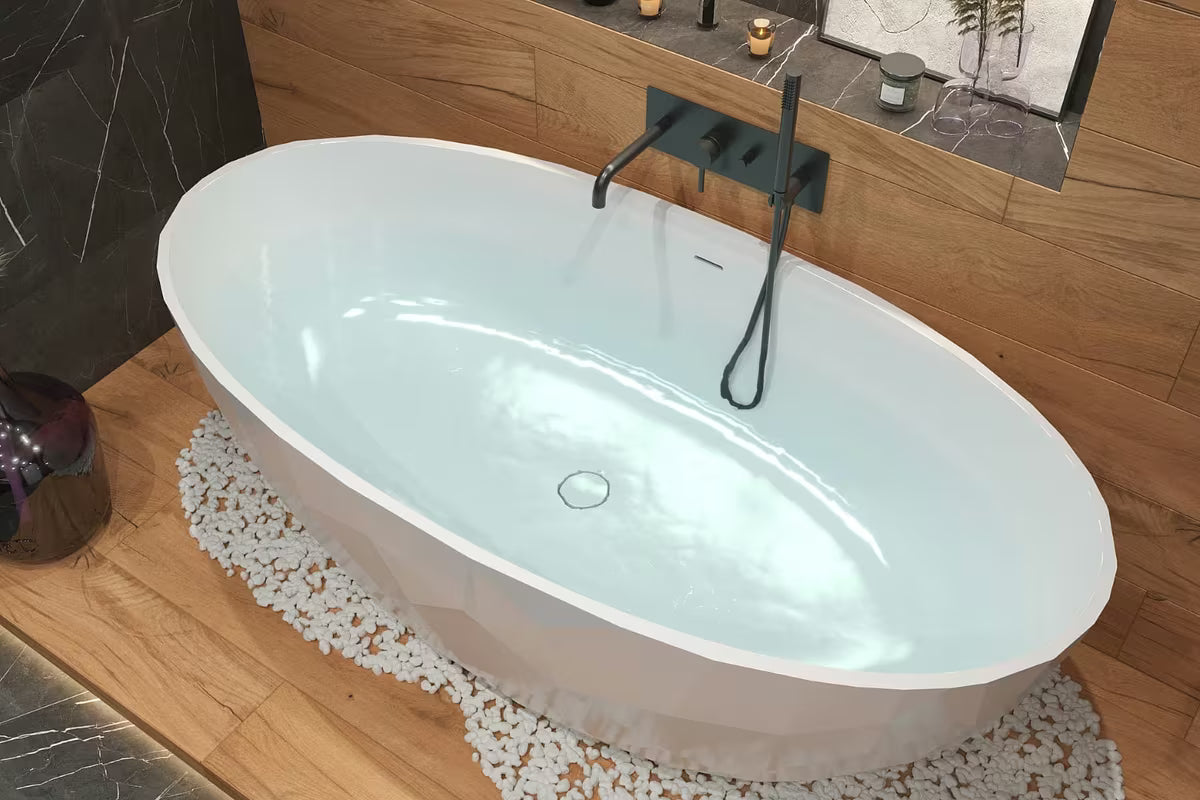 Paffoni Light podomítková sprchová a vanová baterie v černém matném provedení