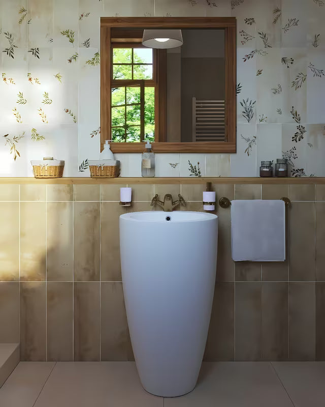 Paffoni Ricordi kohoutková stojánková umyvadlová baterie v bronzovém provedení s retro designem