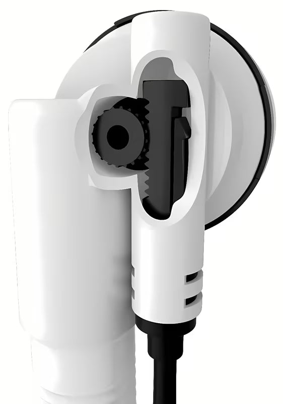 Chromový vanový automat Polysan s bovdenem 800mm a zátkou 72mm s patentovaným mechanismem ovládání