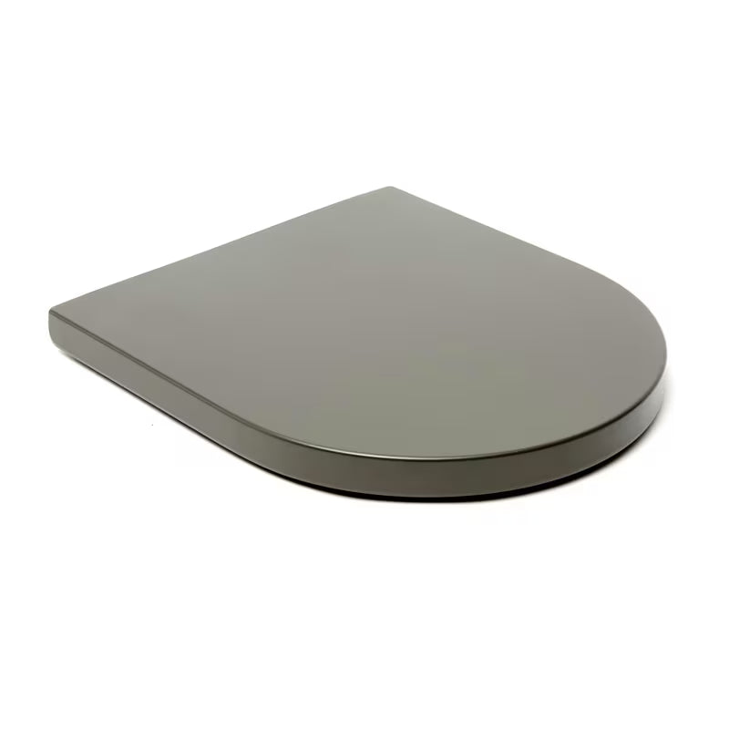 WC sedátko Roca Inspira v barvě onyx s technologií SoftClose a odnímatelným provedením EasyLock.