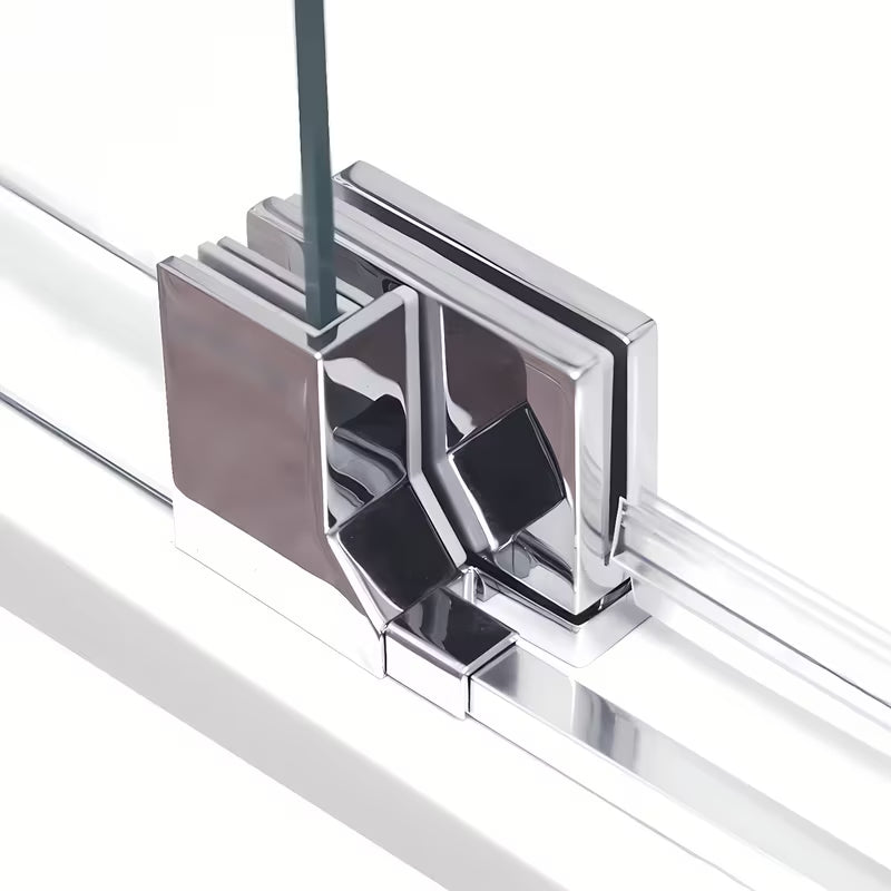 Roth Elegant Neo Line bezrámové sprchové dveře 120 cm v lesklém chromu s čirým sklem