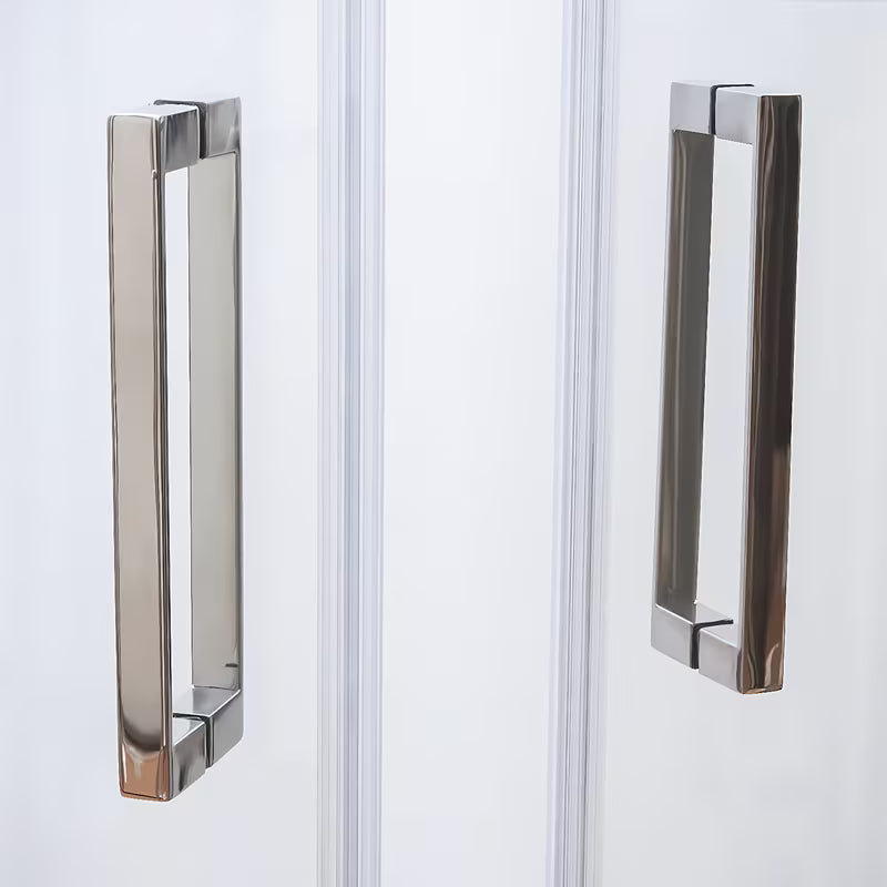 Roth Elegant Neo Line bezrámové sprchové dveře 90 cm v lesklém chromu s čirým sklem