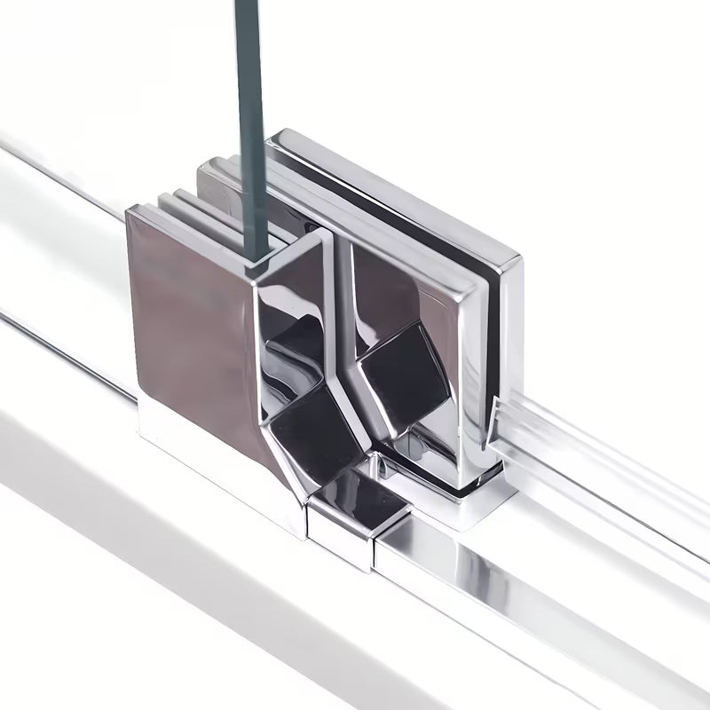 Roth Elegant Neo Line bezrámové sprchové dveře 90 cm v lesklém chromu s čirým sklem