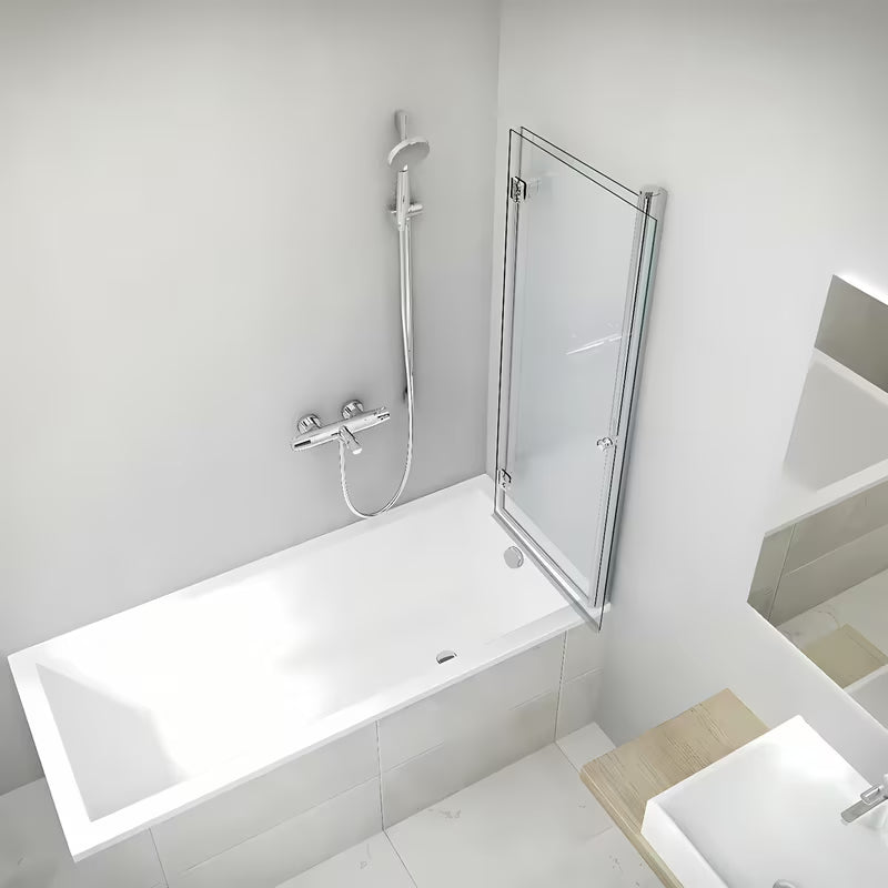 Obdélníková akrylátová vana Roth Kubic Neo 160x80 cm v moderním designu