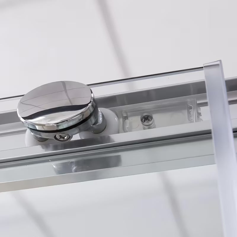 Roth Lega Line posuvné sprchové dveře do niky 100 cm v lesklém chromu s čirým sklem