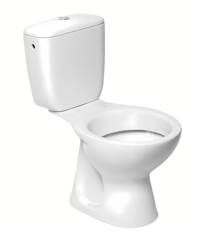 Stojící WC kombi S-Line Pro v bílé barvě s hlubokým splachováním a duálním splachováním 3/6 l