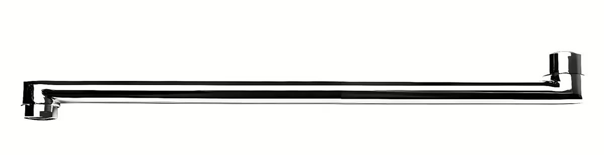 Chromové raménko S-Line do koupelny s délkou 35 cm pro zavěšení ručníku.