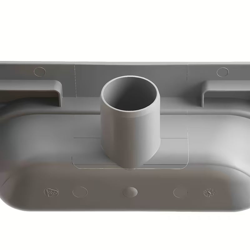 Sprchový odtokový žlab S-Line 40 cm s nerezovou mřížkou v lesklém chrome provedení