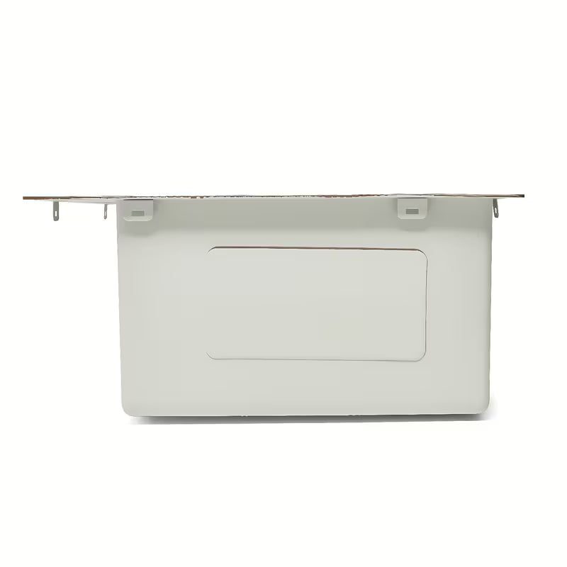 Kuchyňský dřez SAT Aurum z kartáčované nerez oceli v barvě rose gold pro montáž na pracovní desku.
