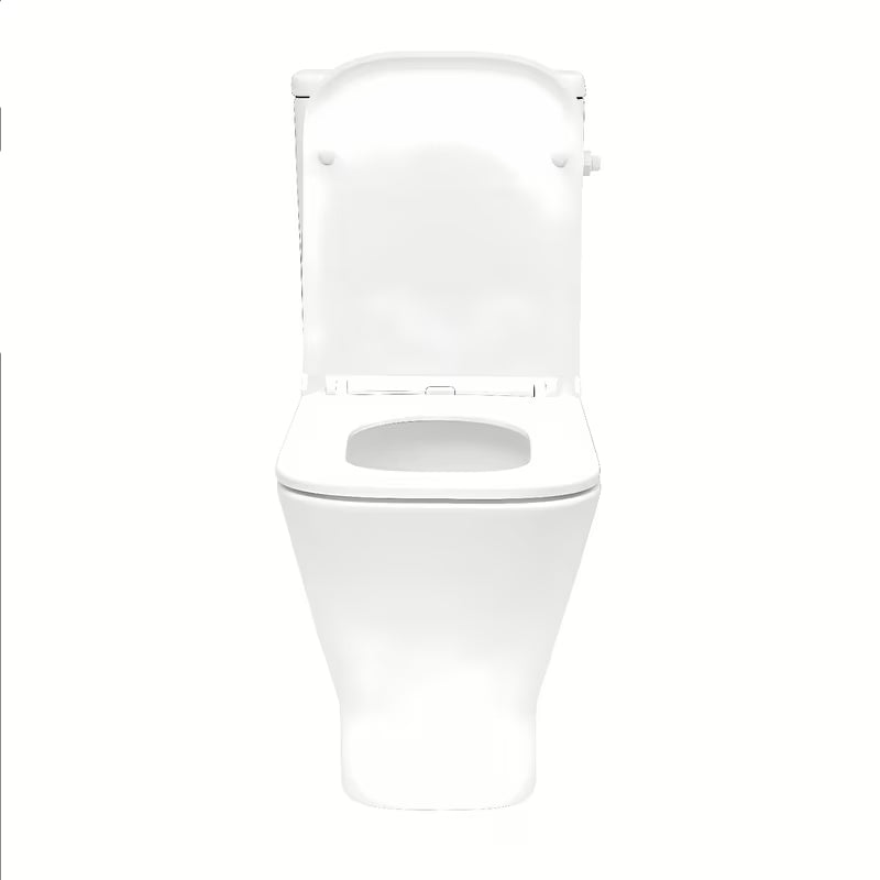Bílé WC kombi SAT B-Way s vírovým splachováním, nádržkou a sedátkem se SoftClose
