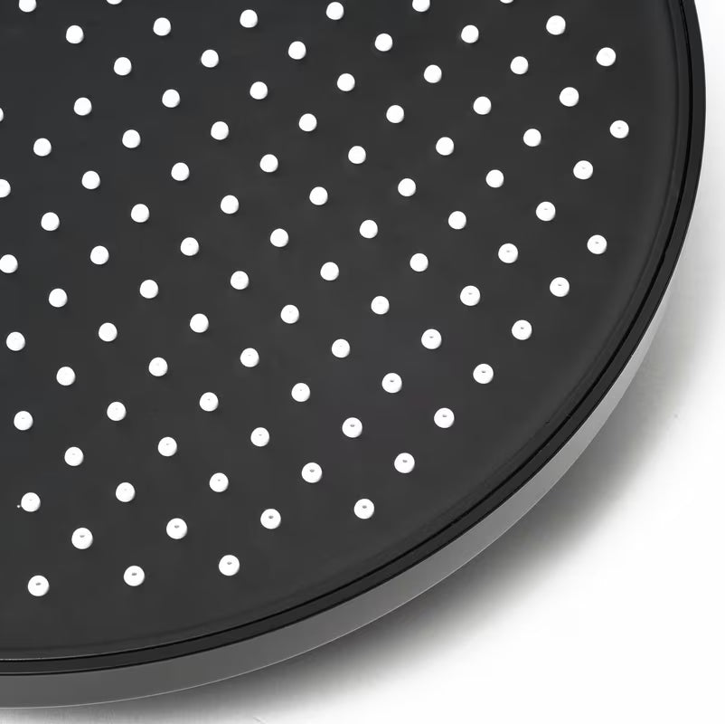 Hlavová sprcha SAT B-Way v černé matné úpravě s průměrem 25,4 cm