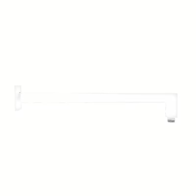 Sprchové rameno SAT B-Way v matné bílé barvě s moderním minimalistickým designem