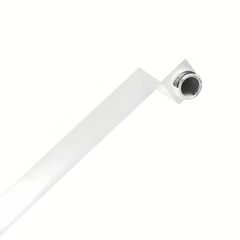 Sprchové rameno SAT B-Way v matné bílé barvě s moderním minimalistickým designem