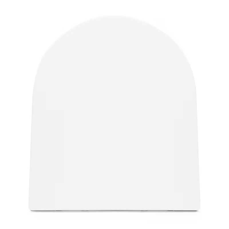 Bílé WC sedátko SAT Brevis se SoftClose a EasyLock pro snadné sejmutí a čištění.