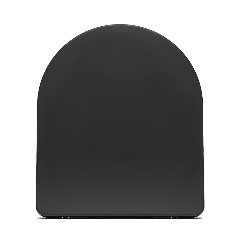 Černé WC sedátko SAT Brevis se SoftClose a EasyLock pro snadné sejmutí