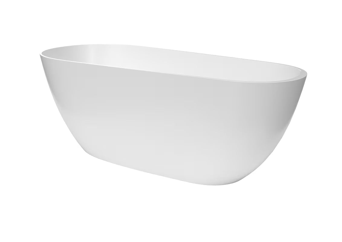 Samostoječa kad SAT Elysia iz litega marmorja z možnostjo leve ali desne postavitve, dimenzija 1700x700 mm.