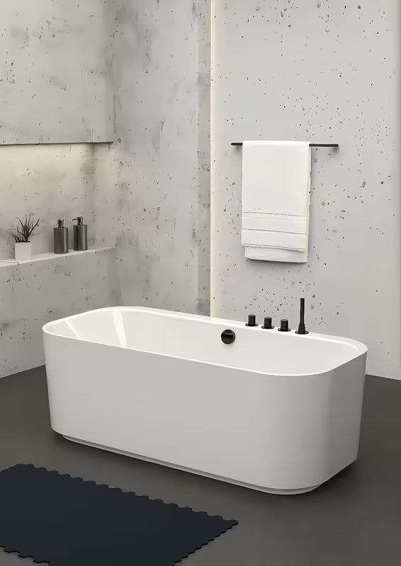 Volně stojící akrylátová vana SAT Evolution 170x80 cm v provedení levá i pravá
