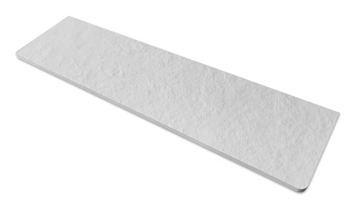Obdélníková sprchová vanička SAT Fusion 140x80 cm z litého mramoru v šedé barvě gris perla.