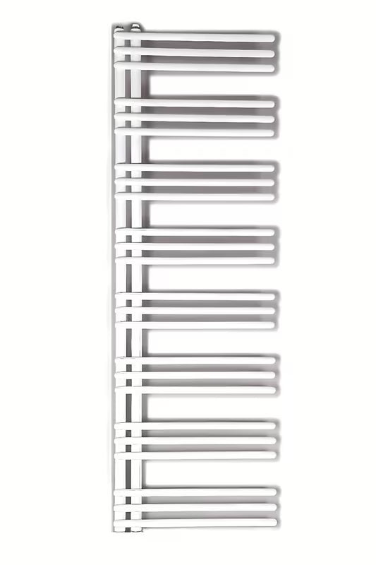 Bílý kombinovaný radiátor SAT Hto 50x154 cm se středovým připojením