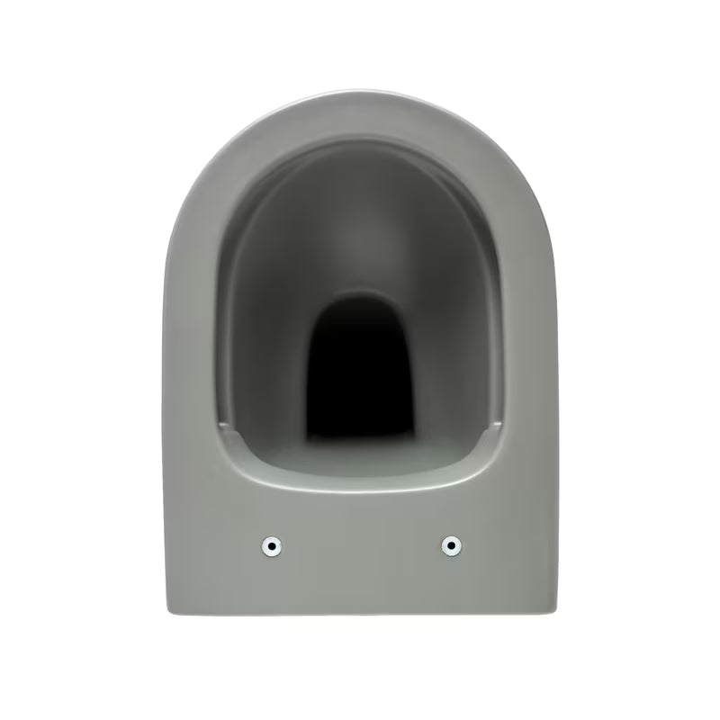 Závěsné WC SAT Infinitio v šedo-matném provedení se skrytým uchycením a sedátkem SoftClose.