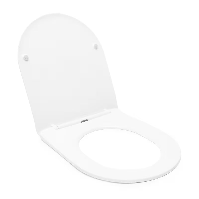 Bílé WC sedátko SAT Infinitio s funkcí SoftClose a EasyLock pro snadné sejmutí