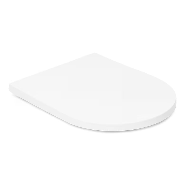 Bílé WC sedátko SAT s funkcí SoftClose a snadným sejmutím pro pohodlné čištění