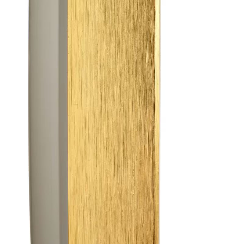 Kulaté LED zrcadlo SAT v zlaté barvě o průměru 60 cm se senzorem a krytím IP44.