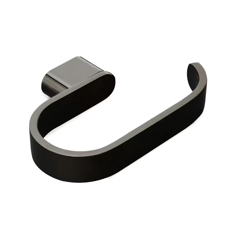 Nástěnný držák toaletního papíru SAT Simply R PVD v provedení gun metal s elegantním designem.