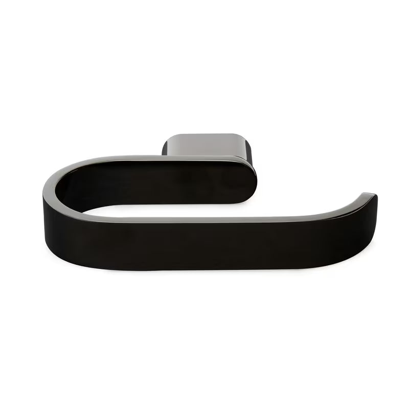 Nástěnný držák toaletního papíru SAT Simply R PVD v provedení gun metal s elegantním designem.