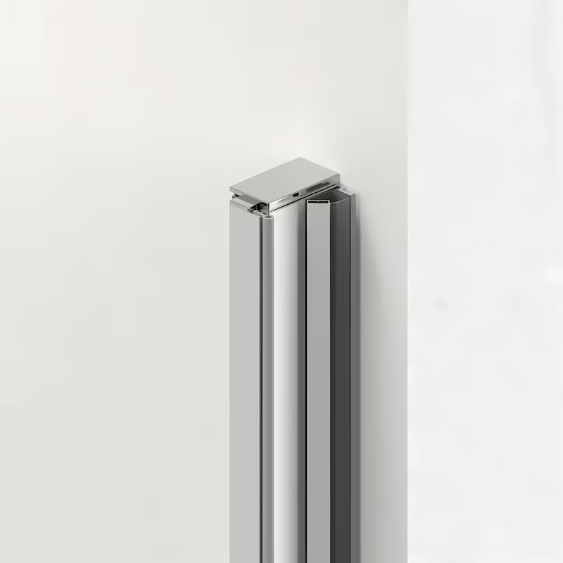 Chromový boční profil SAT SK pro montáž sprchových dveří do niky