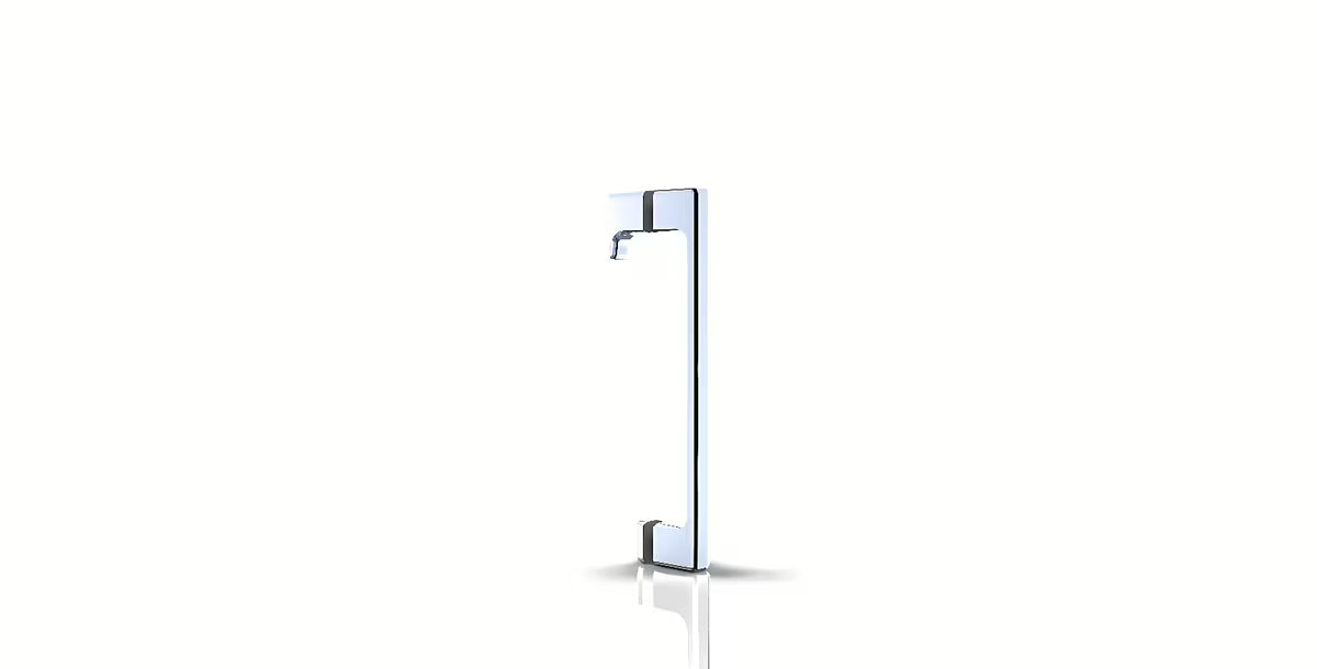 Chromové nerezové madlo SAT Tex pro sprchové kouty s roztečí na šrouby 19,2 cm