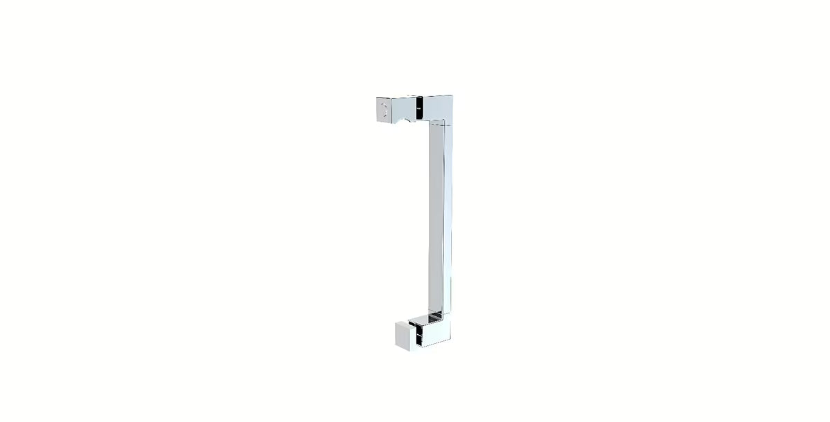 Chromové madlo SAT Tex pro sprchové kouty Anima z plastu ABS s roztečí šroubů 19,2 cm.