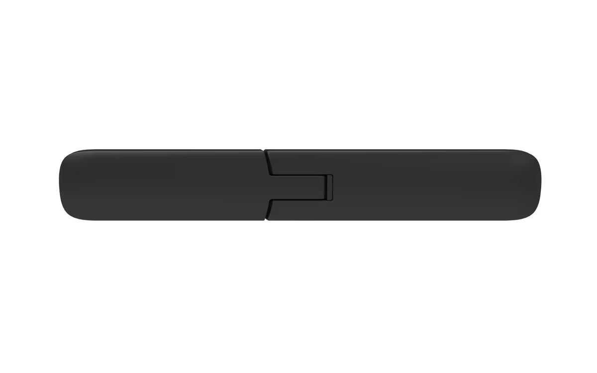Pantové sprchové dveře SAT Tgd New 100 cm v černé matné s čirým sklem a úpravou Easyclean.