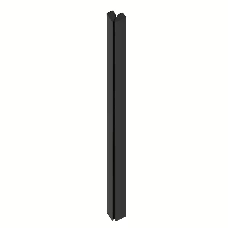 Čtvercový sprchový kout SAT TGD New 90x90 cm v černé matné barvě s transparentním sklem