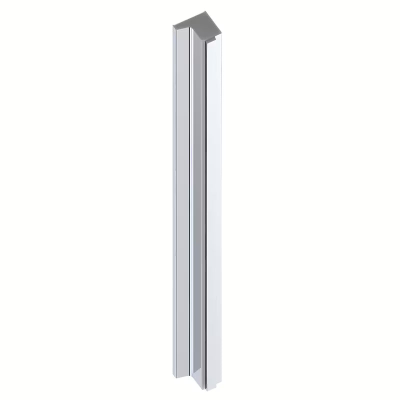 Tuš vrata za nišu SAT Tgd New 90 cm u sjajnom kromu s prozirnim staklom