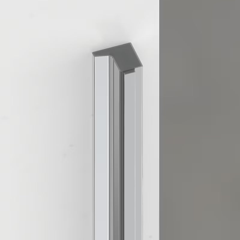Sprchové dveře do niky SAT Tgd New 80 cm v lesklém chromu s čirým sklem