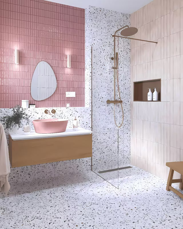 Walk-in sprchová zástěna SAT Walk-in 150 cm se zlatými profily a čirým bezpečnostním sklem