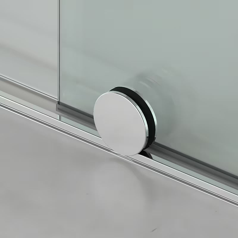 Sprchové dveře do niky SAT Xmotion 110 cm v lesklém chromu s čirým bezrámovým sklem