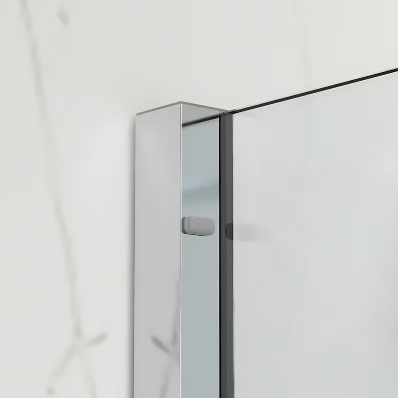 Tuš kabina SAT Xmotion 140x80 cm s prozornim steklom in sijajno kromirano izvedbo