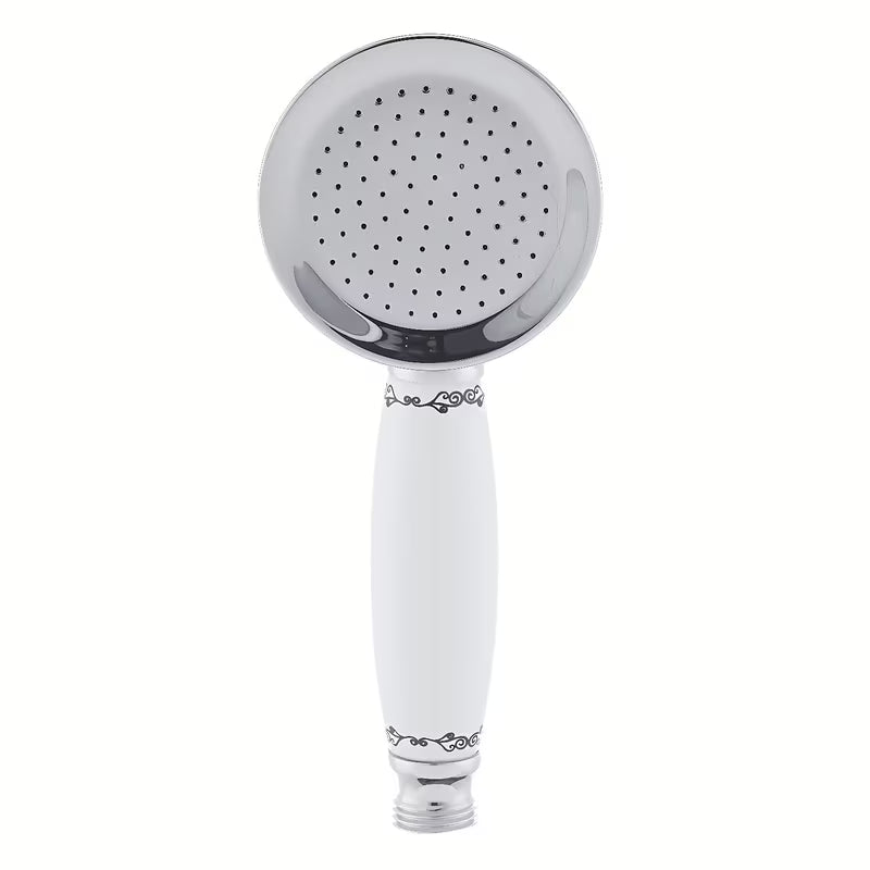 Sprchová hlavice SIKO Provence v retro designu, kovové provedení, 1 funkce, průměr 7,3 cm.