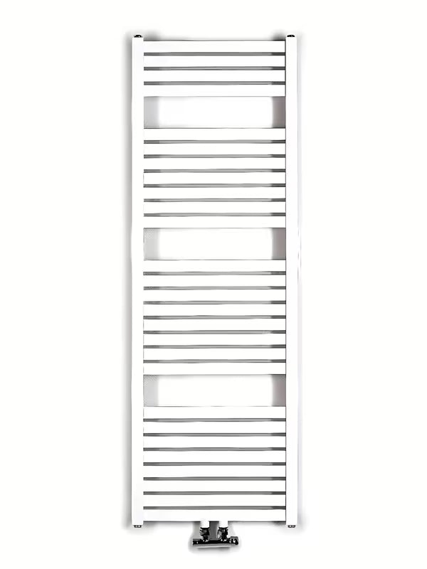 Bílý kombinovaný radiátor Thermal Trend o rozměru 45x133 cm do koupelny