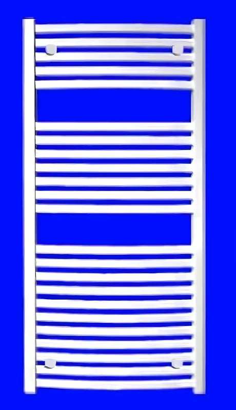 Bílý kombinovaný trubkový radiátor Thermal Trend KM 123,3x45 cm do koupelny.