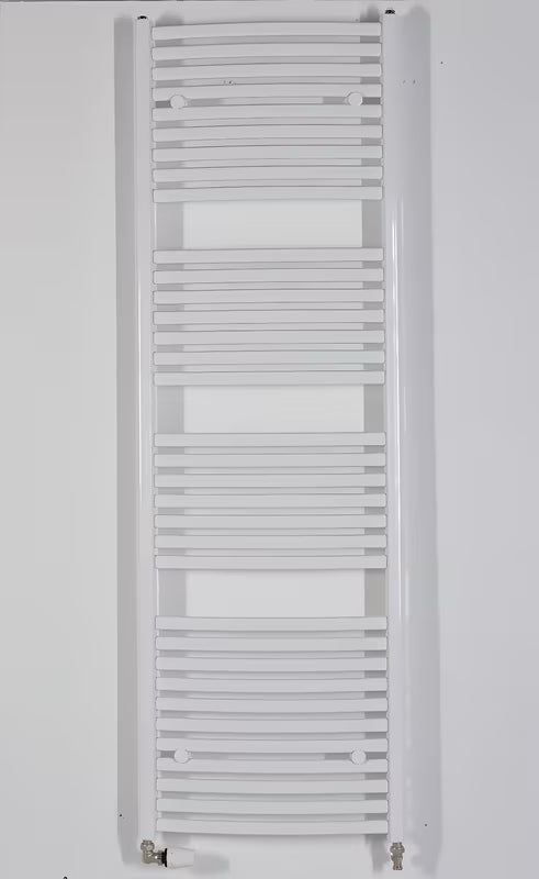 Bílý kombinovaný trubkový radiátor Thermal Trend KM 181,5x60 cm vhodný do koupelny.