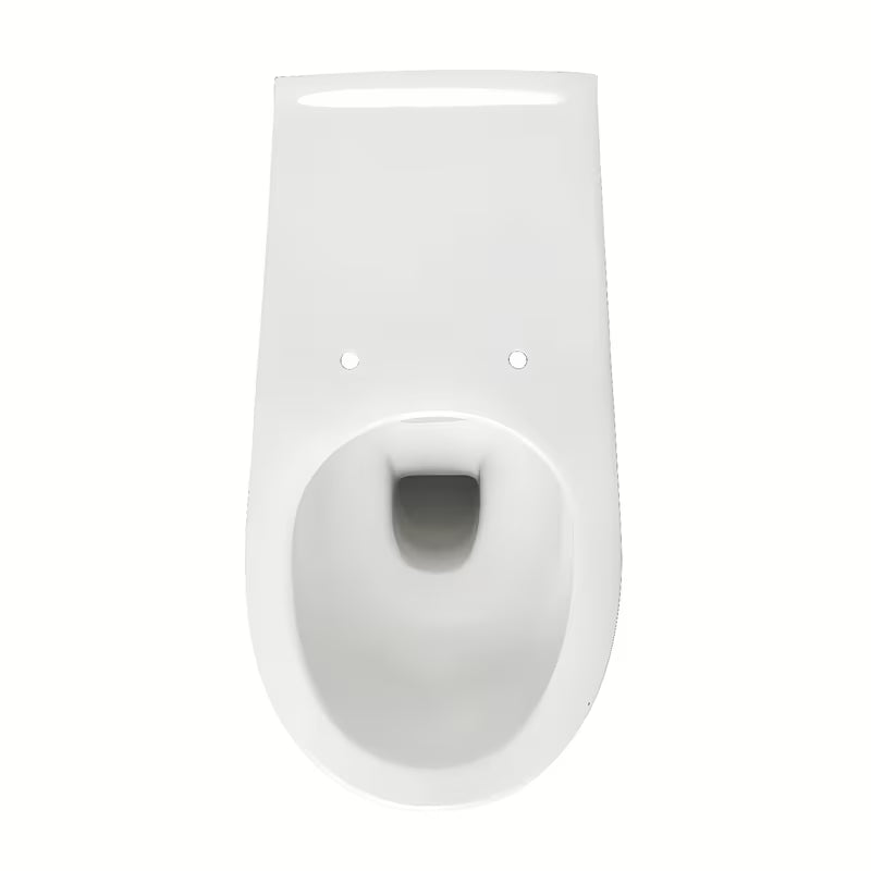 Bílé závěsné WC Vitra s bezokrajovým splachováním pro snadnou údržbu