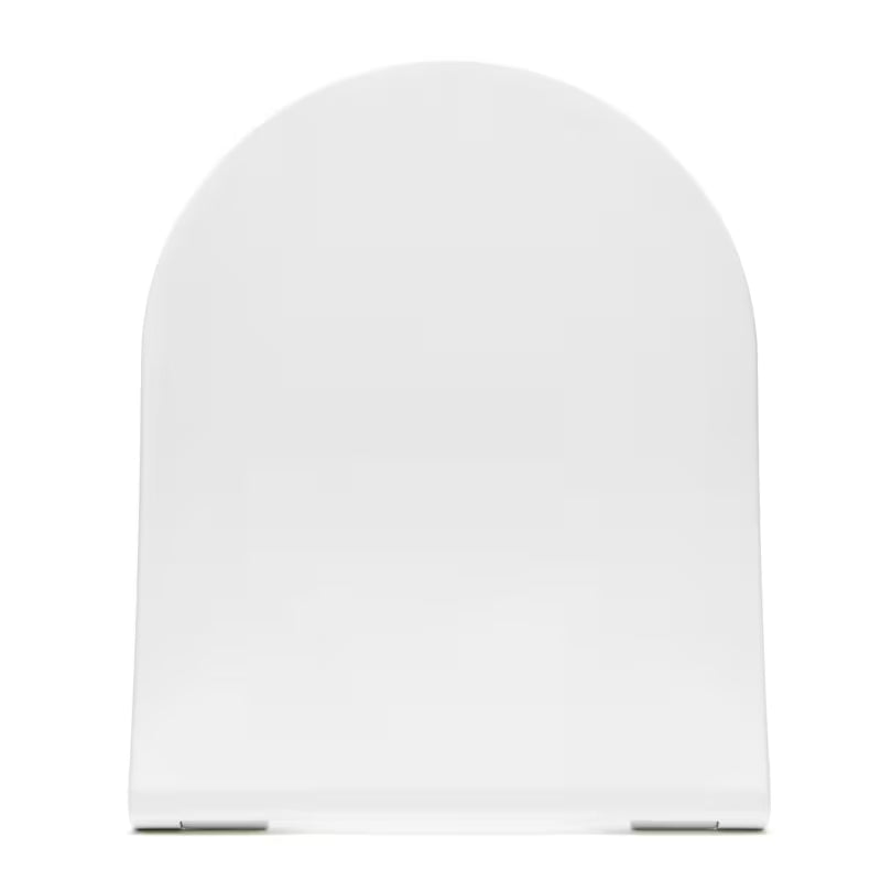 Bílé WC sedátko Vitra Integra se slim designem a funkcí SoftClose