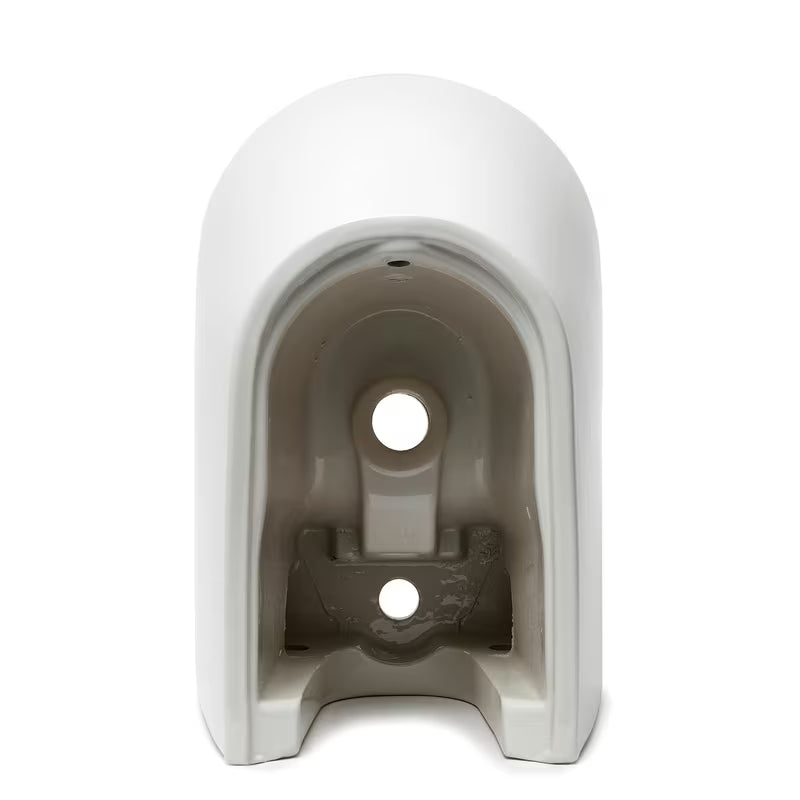 Bílý závěsný bidet Vitra Integra s otvorem na baterii a přepadem