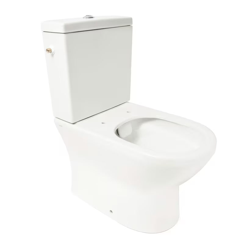Bílé WC kombi VitrA Integra bez splachovacího okruhu se sedátkem SoftClose a nádržkou