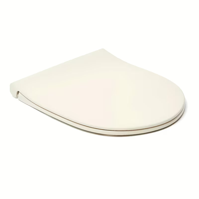 Matné WC sedátko Vitra Sento SoftClose v odstínu taupe s kovovými panty